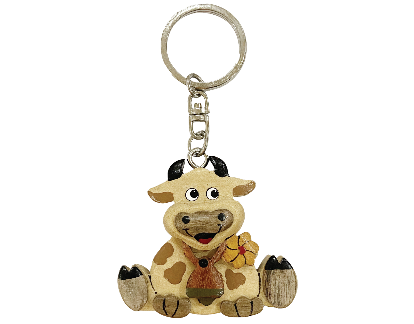 Cow Keychain